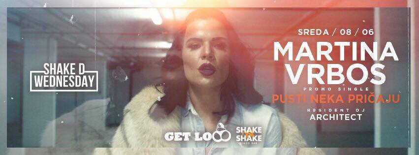 Martina Vrbos promoviše singl na Shake'n'Shake-u