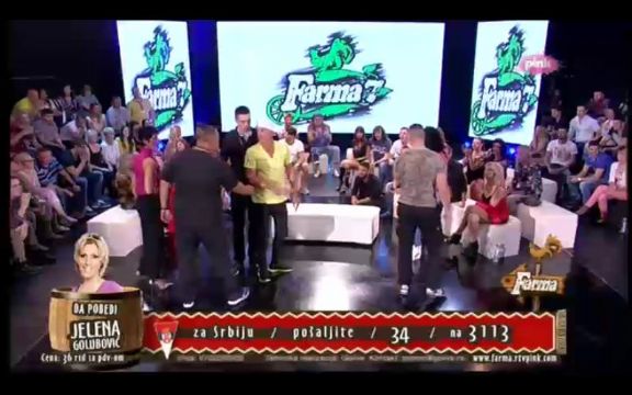 Farma finale: Saška udarila Mikija Mećavu