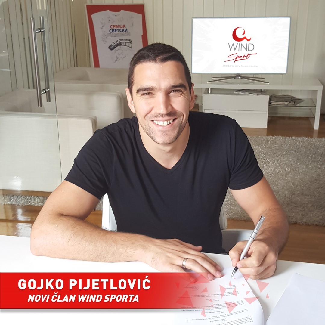 Gojko Pjetlović potpisao ugovor sa agencijom  WIND SPORT