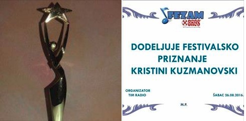 ZAVRŠEN FESTIVAL "FEZAM": Dodeljena nagrada "Darko Radovanović"