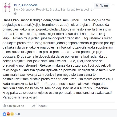 Trudnu Dunja Popović napale žene dok je čekala u redu! 
