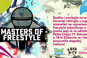 Domaći rep turnir „ Masters Of Freestyle “ treći put u Delta City-u