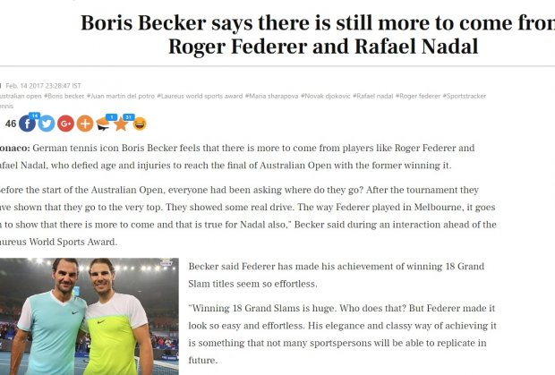 Beker okrenuo leđa Đokoviću. Nemac želi da trenira Federera!