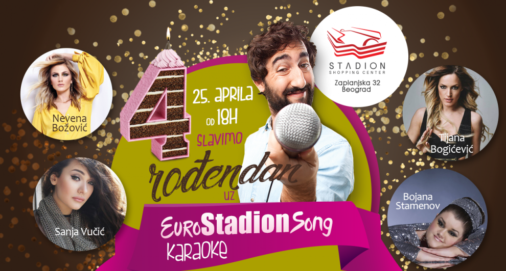 Evrovizijske karaoke u Stadionu!