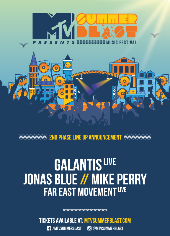 Galantis i Far East Movement nova live pojačanja festivala MTV SummerBlast