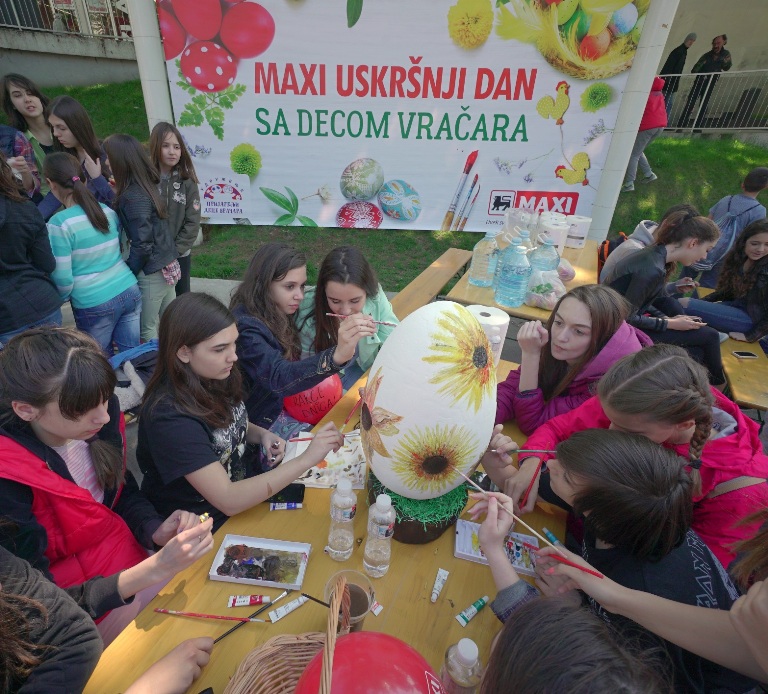 MAXI uskršnje čarolije za najmlađe Beograđane