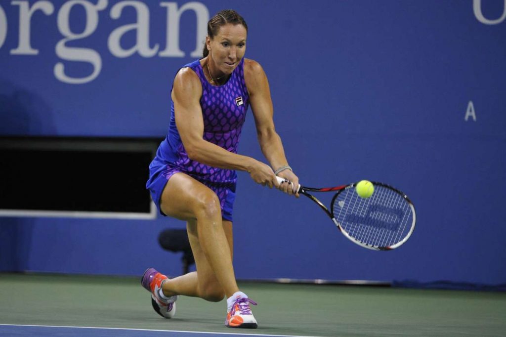 Jelena Jankovic 2014 US Open 4th Round match 01