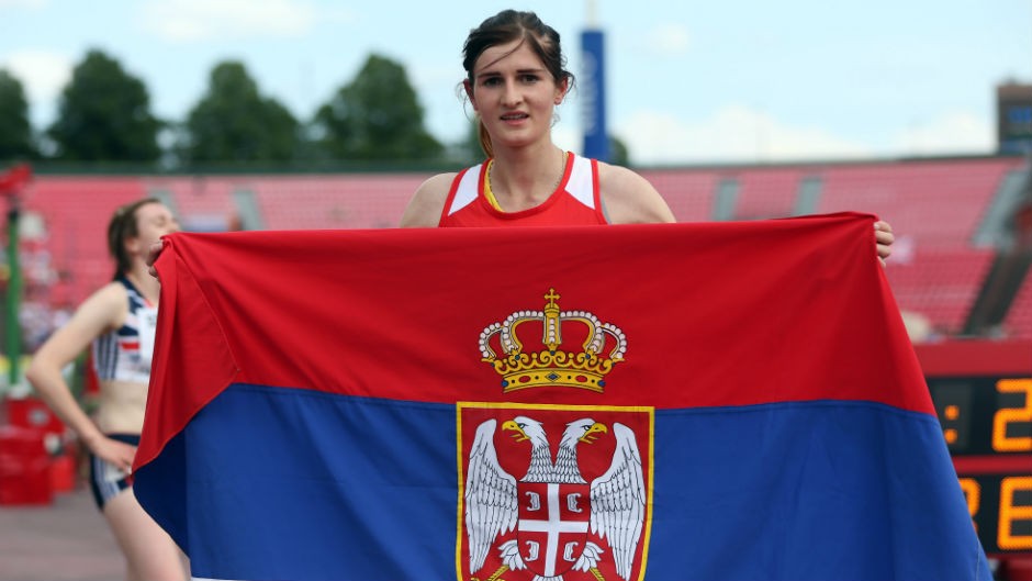 Amela Terzić u finalu trke na 1.500 metara u Tajpeju