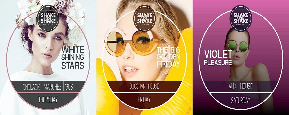 Spremite se za sjajne žurke ovog vikenda na splavu SHAKE ‘N’ SHAKE!