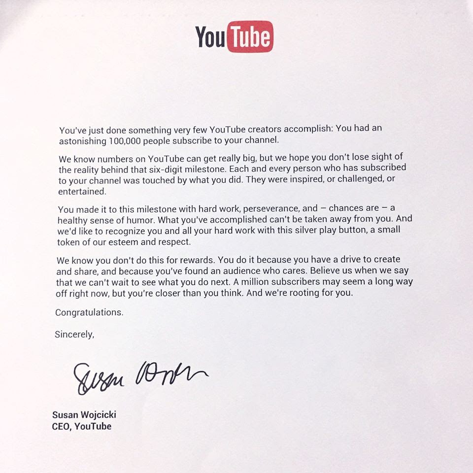 S.A.R.S. dobio Youtube priznanje