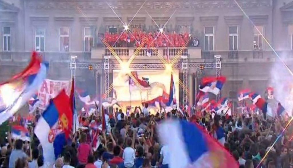 Odbojkašice proslavile osvojeno zlato s navijačima u Beogradu