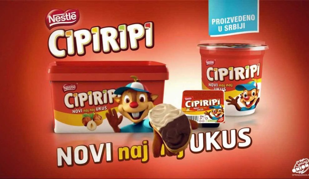 Nestle Adriatic povukao sa tržišta Cipiripi kremove zbog prisustva komadića gume