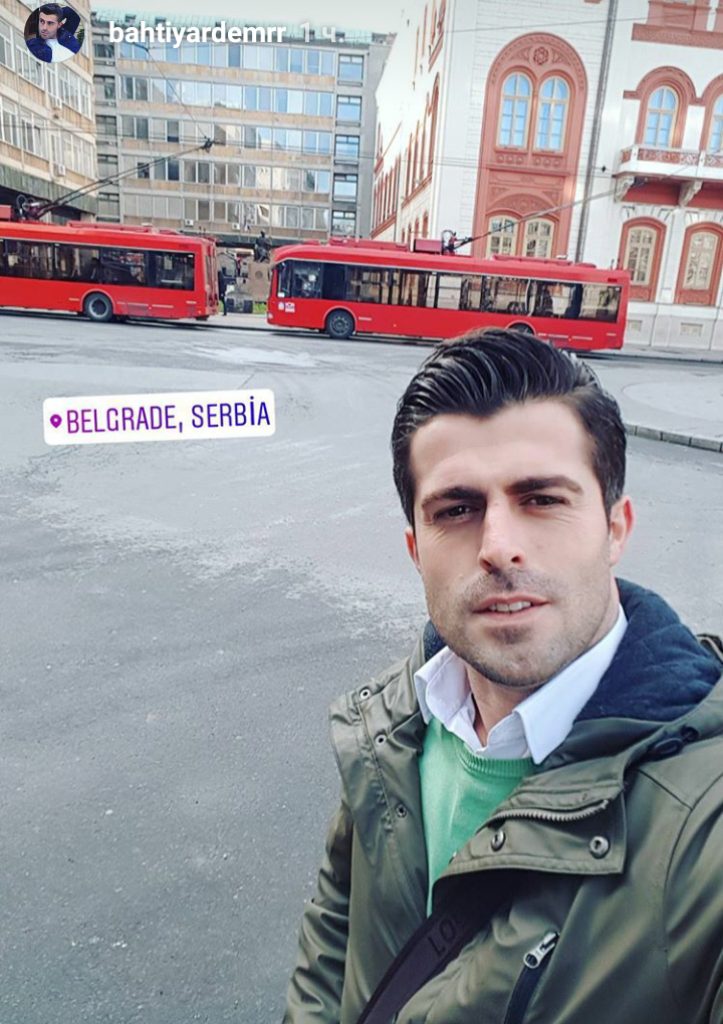 Turski glumac Bahtiyar Demir u poseti Beogradu