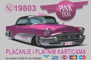 INOVATIVNI, A BEZBEDNI: PINK TAXI PRVI UVEO PLAĆANJE KREDITNIM KARTICAMA!