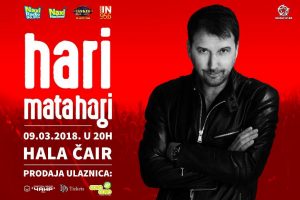 OSVOJITE KARTE ZA KONCERT GRUPE HARI MATA HARI U NIŠU!