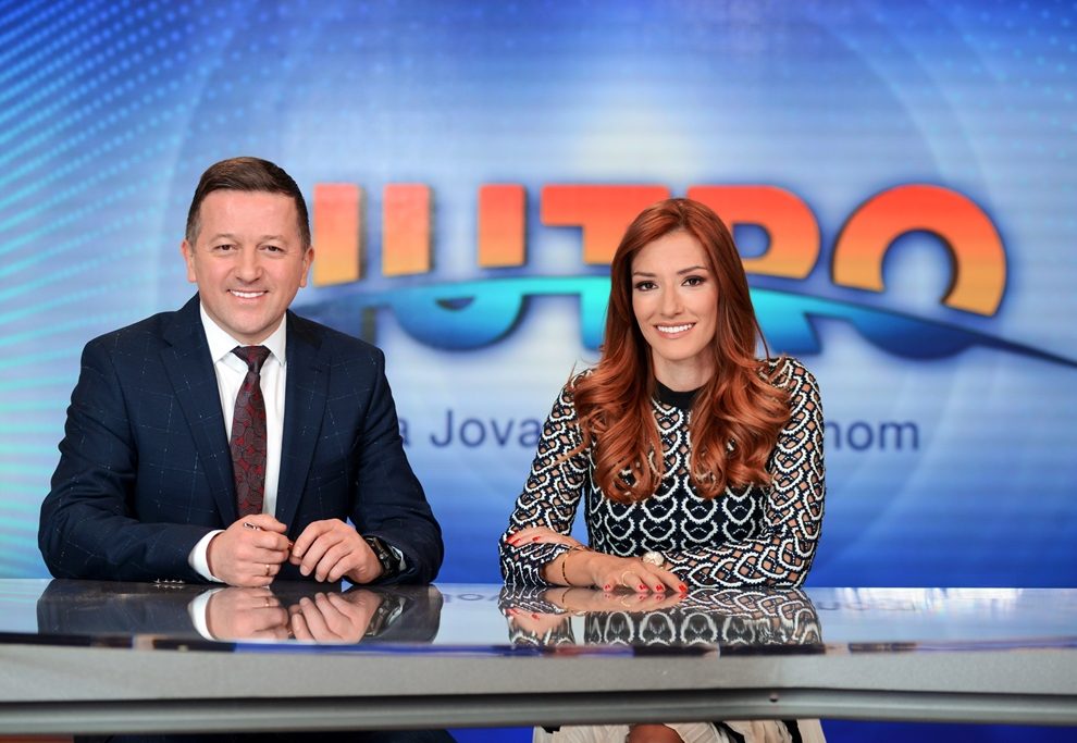 "Jutro sa Jovanom i Srđanom" - od ponedeljka 5. marta svakog radnog jutra od 06:55 na Prvoj televiziji