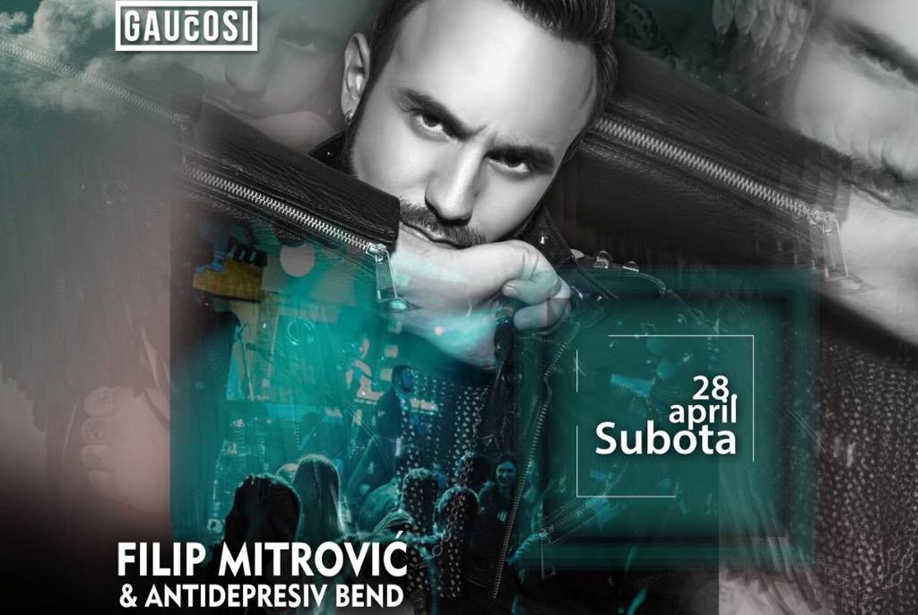 GAUČOSI: Filip Mitrović i Antidepresiv bend ove subote prave sjaju žurku!