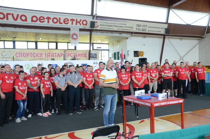 U Trsteniku održano 9. Državno prvenstvo SRBIJE u sportskom obaranju ruke