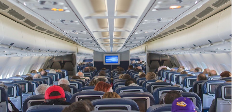 Avionsko sedište koje se samo čisti