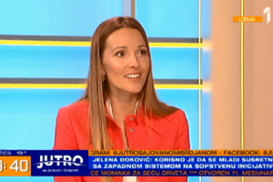 Jelena Đoković: Zbog čega je od detinjstva maštala da studira u inostranstvu i čime se sve bavila rekla je u Jutru sa Jovanom i Srđanom