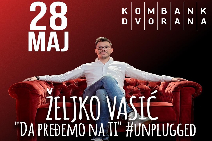 Koncert Željka Vasića 28.maja!