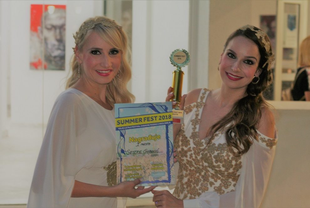 POBEDNICE: Sestre Gobović otvorile letnju sezonu uspeha prvim mestom na Summer Festu