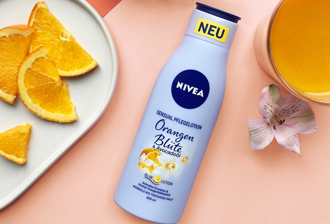 NOVO: NIVEA losion za telo bogat uljemsa mirisom pomorandžinog cveta i uljem avokada