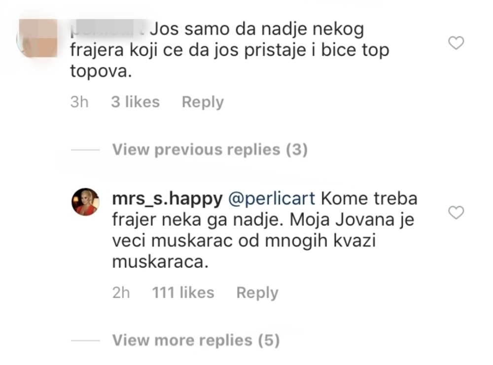 Rekla je Sanji da joj je sve super, ali samo joj fali da nađe muškarca, a ona joj žestoko odgovorila na to