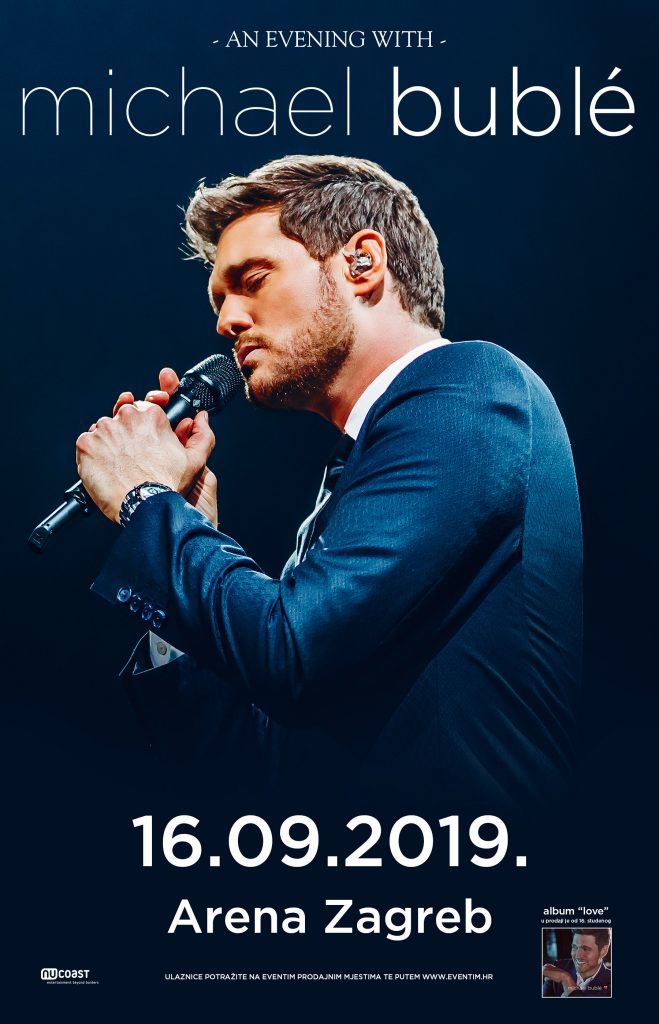 MICHAEL BUBLÉ 16. SEPTEMBRA U ZAGREBU!