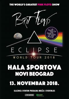 BRIT FLOYD najbolji svetski Pink Floyd tribjut bend 13. novembra u Beogradu