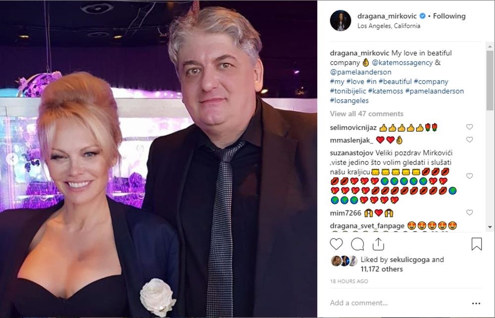 Toni, suprug Dragane Mirković, se našao u zagrljaju poznate holivudske zvezde i super modela, dok se Dragana družila sa Žan Klod van Damom