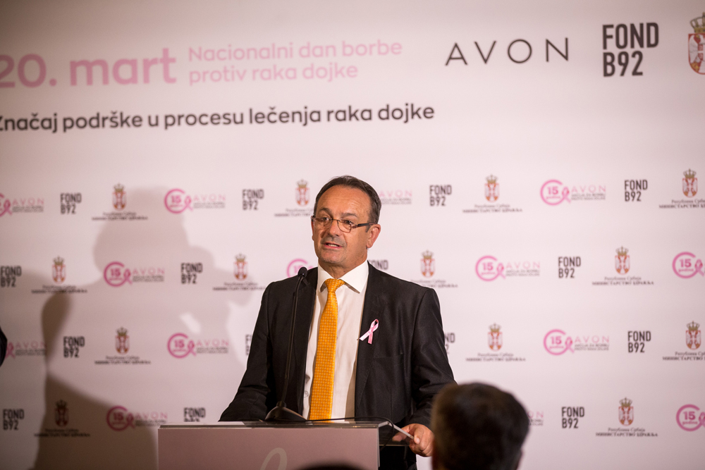 Nacionalni dan borbe protiv raka dojke Ferenc Vicko drzavni sekretar Ministarstva zdravlja