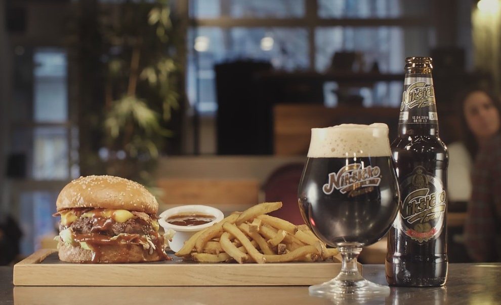 Legenda o nastanku Dark brewed burgera