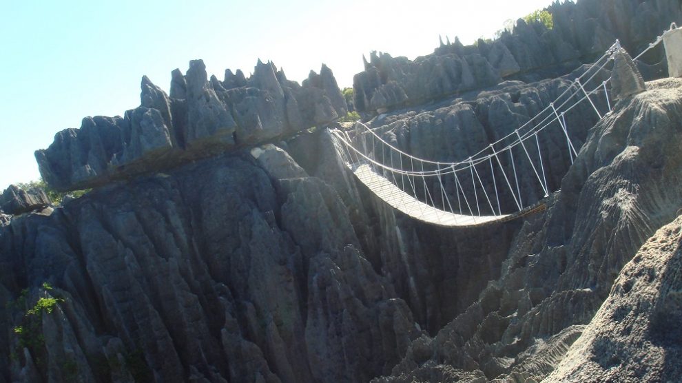 Iznad "kamene šume" prostire se najopasniji most na svetu