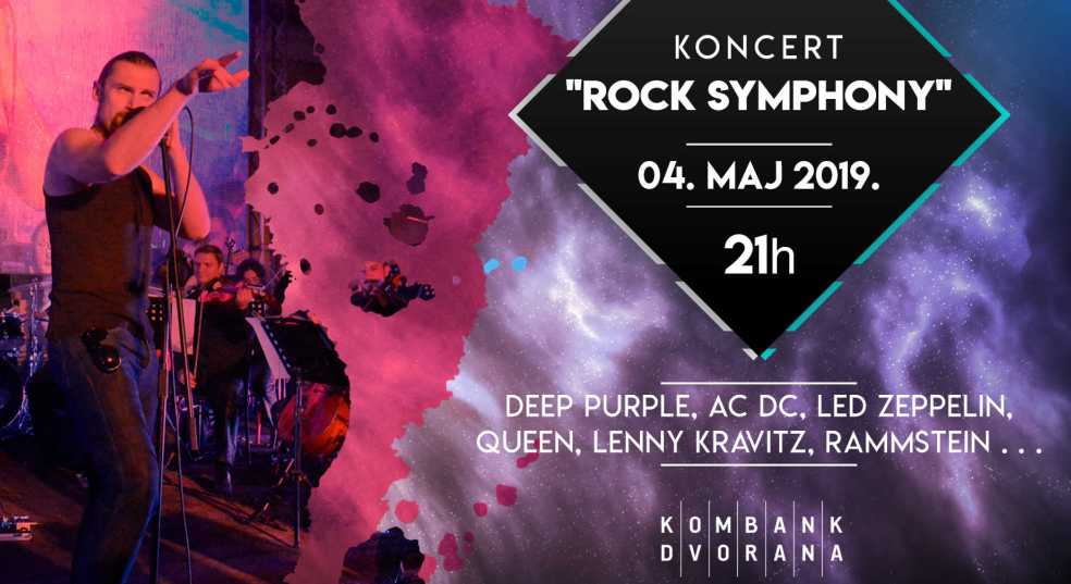 "Rock Symphony" iz Bitolja 4.maja u Kombank dvorani!