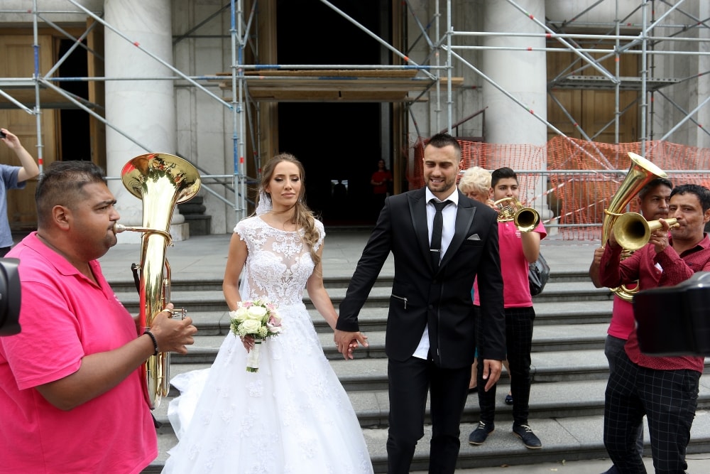 Venčali se Milica Jelić i Nikola Paunic! (FOTO)
