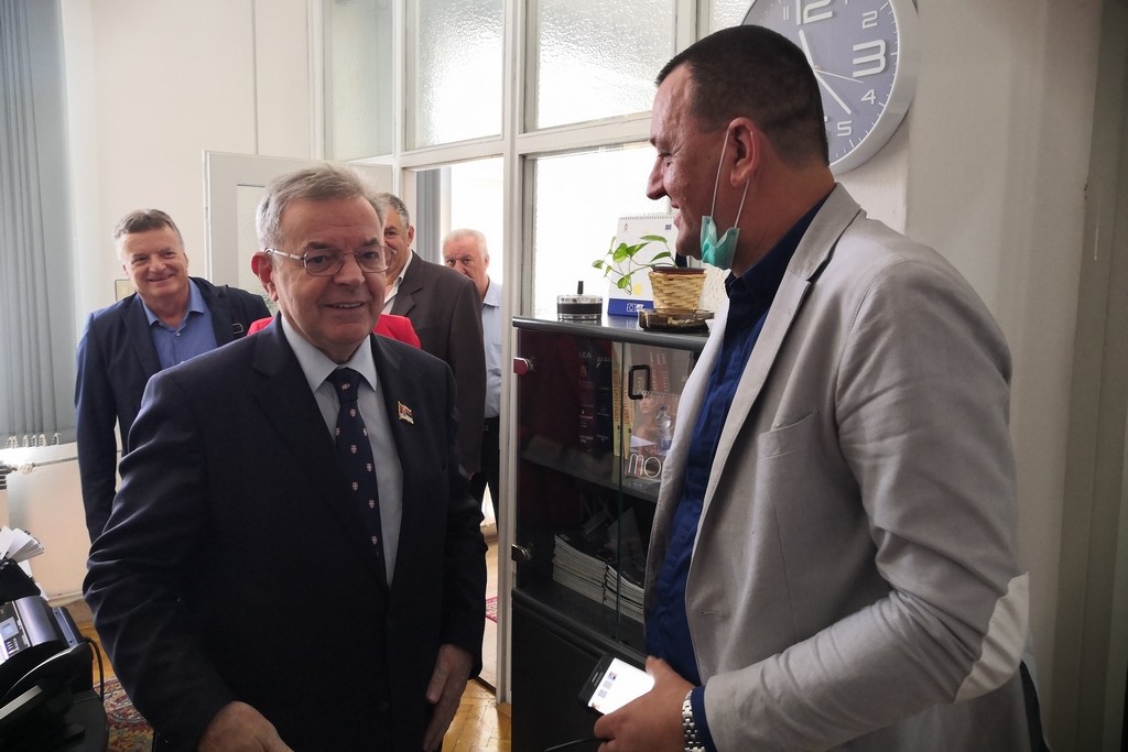 Dragomir J. Karić sastao se sa predsednikom opštine