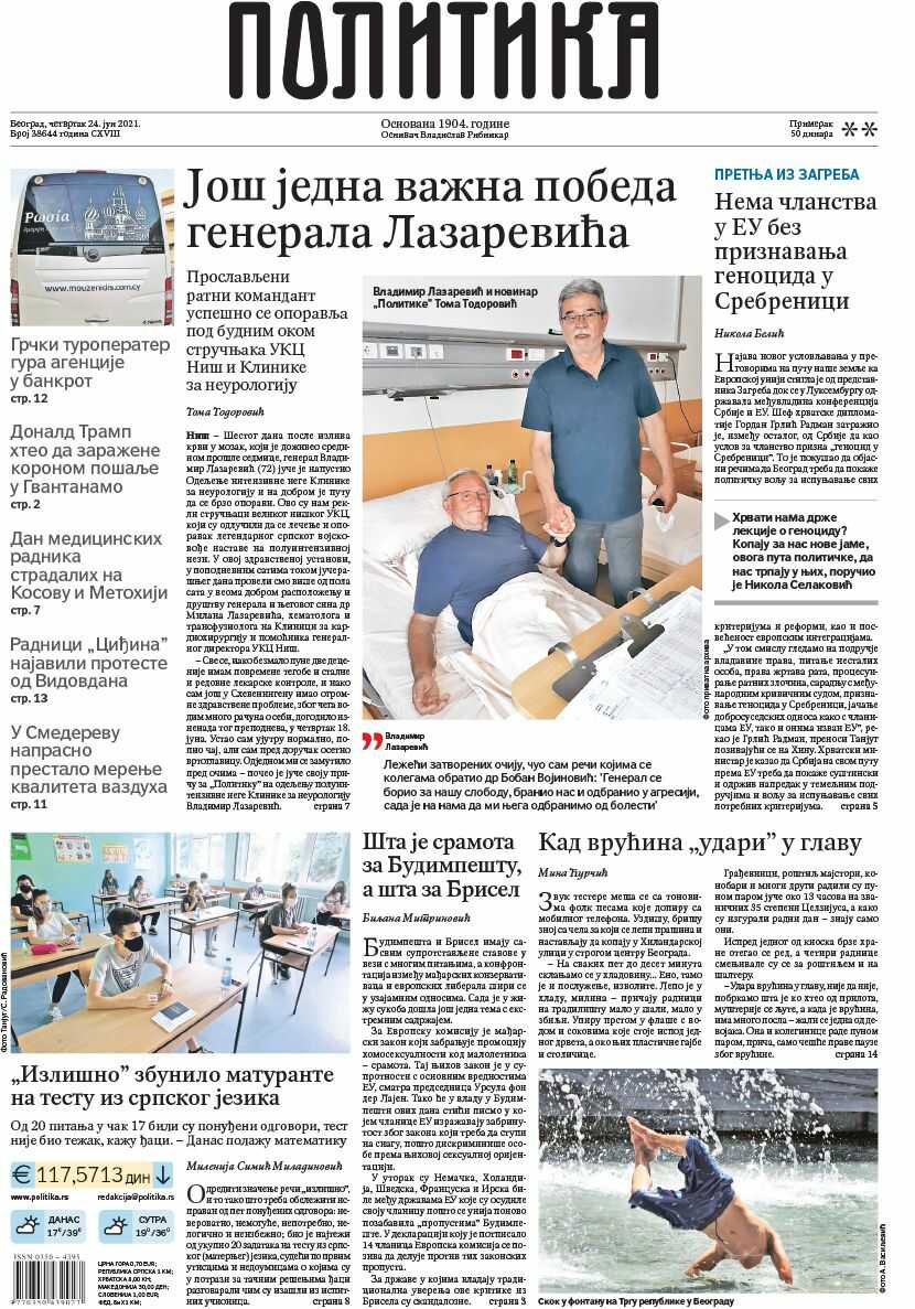 politika 24 jun