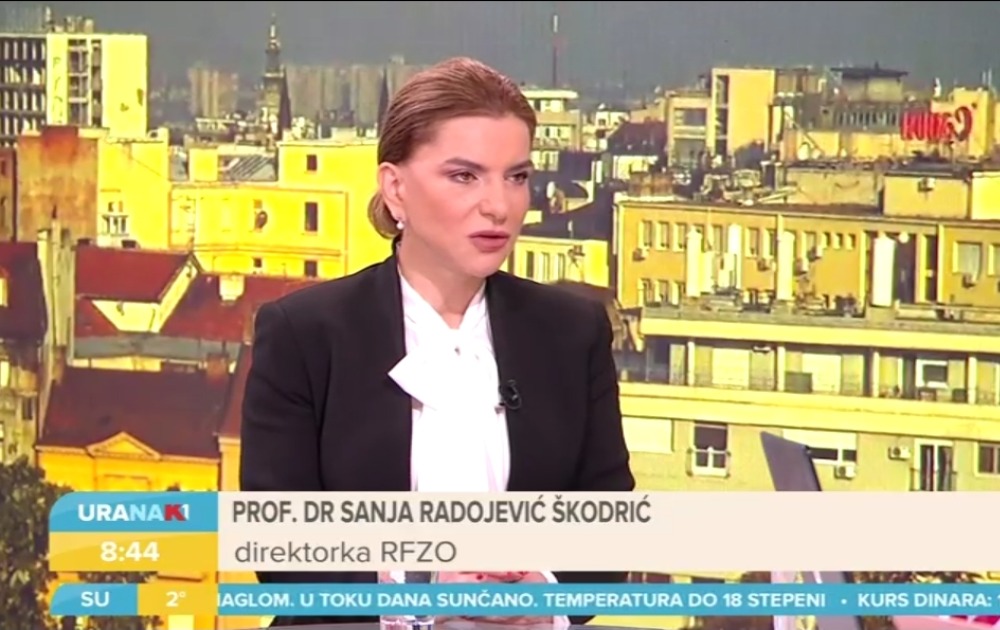 Direktorka RFZO Sanja Radojević Škodrić: Da su lekovi toliko efikasni ne bi nam trebala vakcina