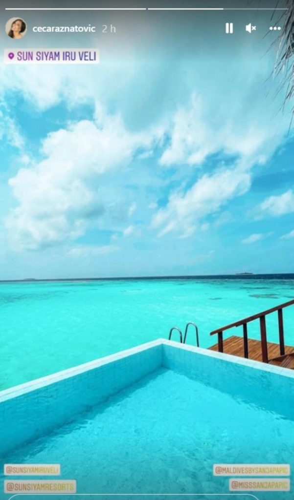 OTVORILA SE ZA LUKS ODMOR: Ceca za Maldive iskeširala 7.000 €! Nije štedela za uživanje na rajskom ostrvu!