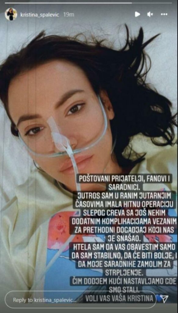 Oglasio se Golubović nakon Kristinine operacije: "Tri dana i tri noći nisam spavao, ona izgleda baš loše"