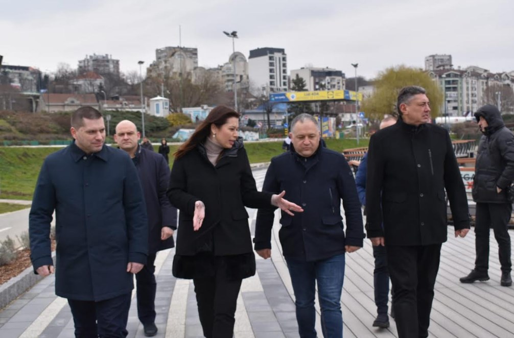 Vujović na Ada Ciganliji: Na mestu klizišta, Beograđani dobili šetalište izgrađeno po ekološkim standardima