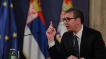 SAMO SLOGA... Predsednik Vučić dobio podršku s obe strane Drine!