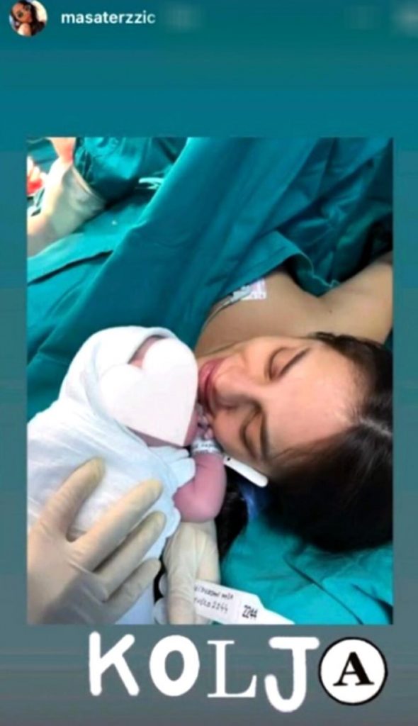 Prva fotografija maše Terzić sa sinom: Nakon porođaja ponosna mama raznežila objavom iz bolnice