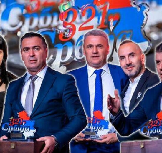 Dodeljenja prestižna godišnja "321 Srbija" priznanja: Laureati ministri, humanitarci, gradonačelnici, kao i predsednik Vučić
